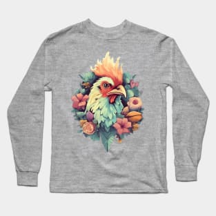 Copy of Nature's Embrace: Vintage Black Bear Botanical Illustration Long Sleeve T-Shirt